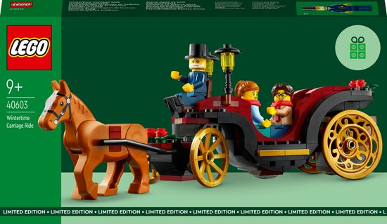 LEGO Kerst Limited Edition 40603 - Winterse Koetstocht van LEGO