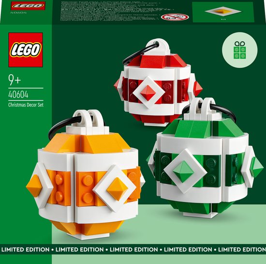 LEGO Kerst Limited Edition 40604 - Kerstballen van LEGO