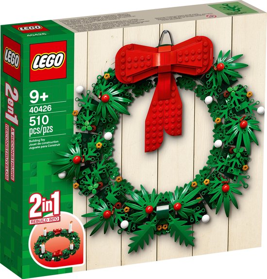 LEGO Kerstkrans 2-in-1 40426 van LEGO