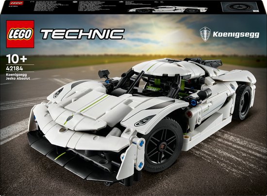 LEGO Koenigsegg Jesko Absolut witte hypercar - 42182 van LEGO