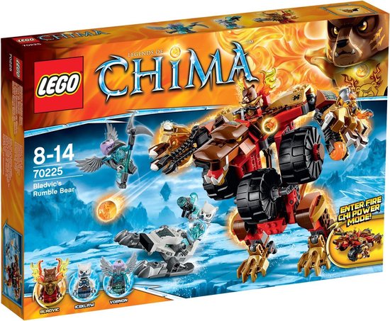LEGO Legends of Chima - Bladvic's Vechtmachine (70225) van LEGO