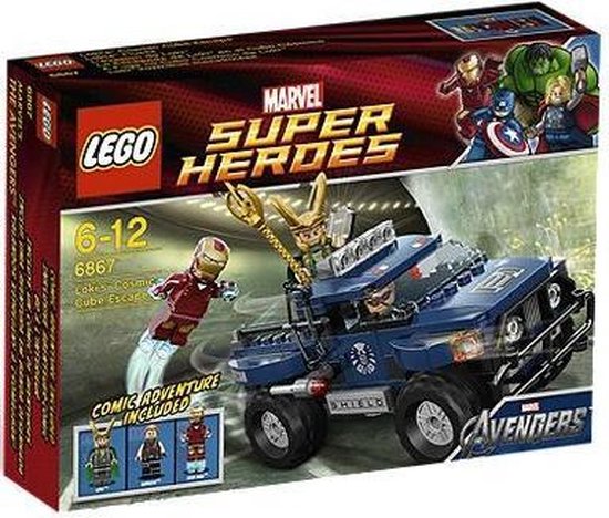 Lego Loki's kosmische kubus ontsnapping - 6867 van LEGO