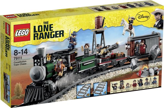 LEGO Lone Ranger Constitutie Treinachtervolging - 79111 van LEGO