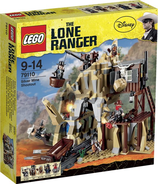 LEGO Lone Ranger Zilvermijn Vuurgevecht - 79110 van LEGO