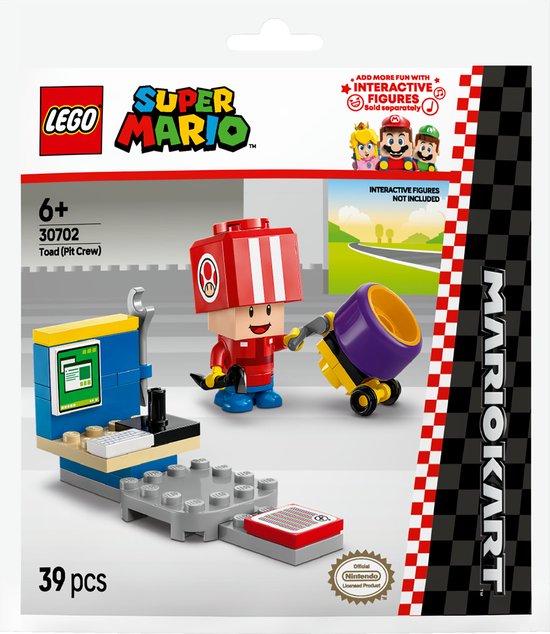 LEGO Mario Kart™ – Toad (pitstop) | 30702 van LEGO
