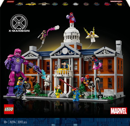 LEGO Marvel 76294 - X-Men: de X-Mansion van LEGO