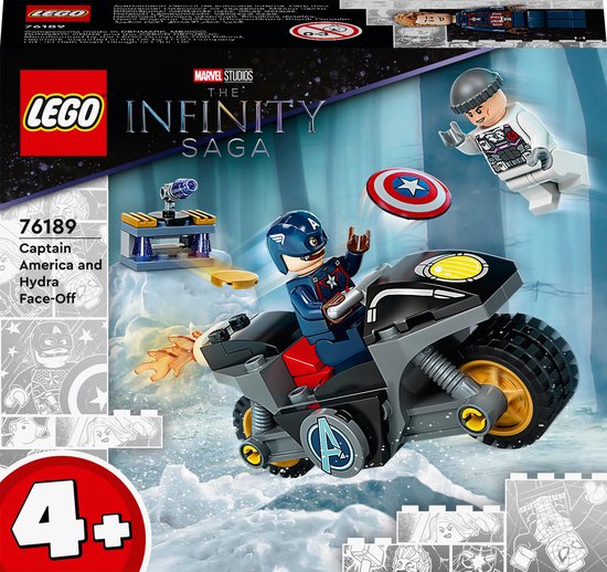 LEGO Marvel Avengers 4+ Captain America Hydra Confrontatie - 76189 van LEGO