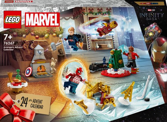 LEGO Marvel Avengers Adventskalender 2023 met 24 Cadeautjes - 76267 van LEGO