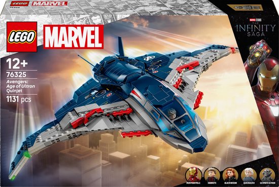 LEGO® Marvel Avengers: Age of Ultron Quinjet - 76325 van LEGO