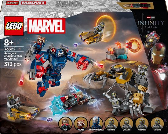 LEGO® ǀ Marvel Avengers: Endgame Thor vs. Chitauri - 76322 van LEGO