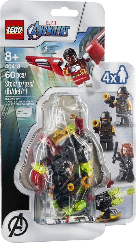 LEGO Marvel Avengers Falcon & Black Widow duoteam - 40418 van LEGO
