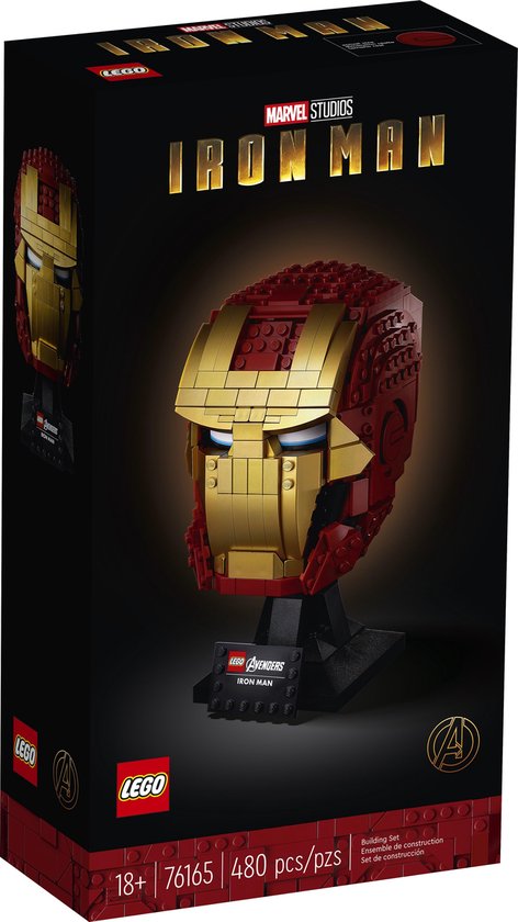 LEGO Marvel Avengers Iron Man helm - 76165 van LEGO