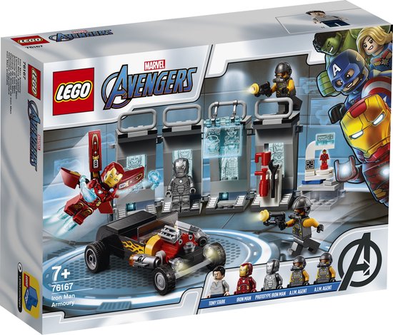 LEGO Marvel Avengers Iron Man Wapenkamer - 76167 van LEGO