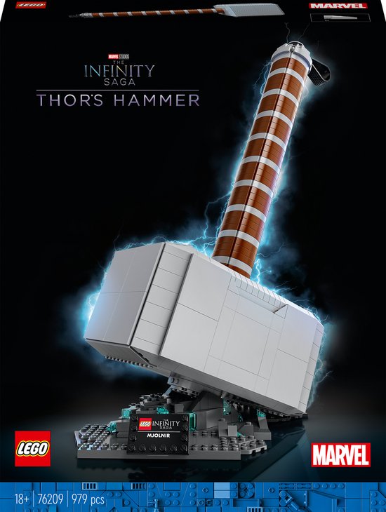 LEGO Marvel Avengers Thors Hamer - 76209 van LEGO