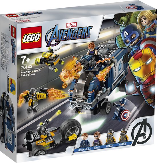 LEGO Marvel Avengers Vrachtwagenvictorie - 76143 van LEGO
