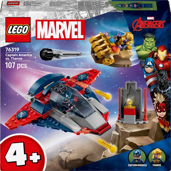 LEGO® Marvel Captain America vs. Thanos - 76319 van LEGO