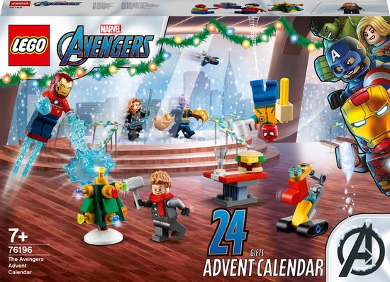 LEGO Marvel De Avengers adventkalender 2021  - 76196 van LEGO