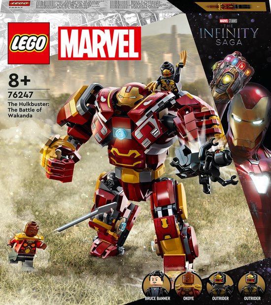 LEGO Marvel De Hulkbuster: De slag om Wakanda Set - 76247 van LEGO