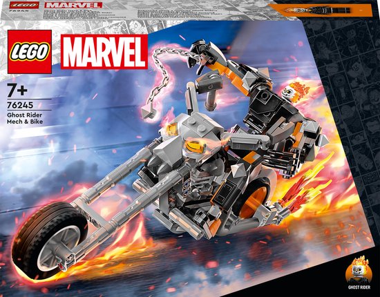LEGO Marvel Ghost Rider Mech & motor Superhelden Set - 76245 van LEGO
