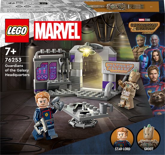 LEGO Marvel Guardians of the Galaxy Volume 3 Hoofdkwartier Constructie Speelgoed - 76253 van LEGO