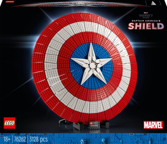 LEGO Marvel Het schild van Captain America - 76262 van LEGO
