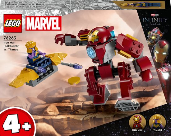 LEGO Marvel Iron Man Hulkbuster vs. Thanos - 76263 van LEGO
