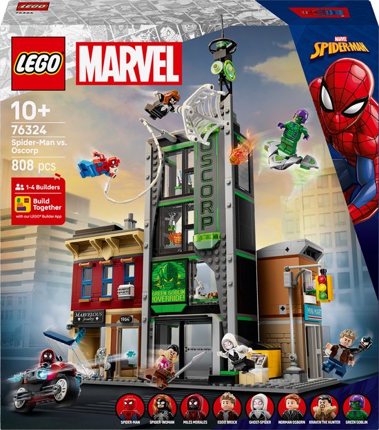 LEGO® Marvel Spider-Man vs. Oscorp - 76324 van LEGO