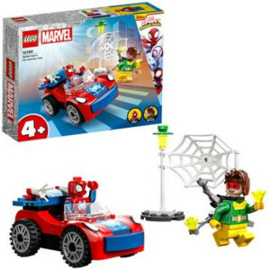 LEGO Marvel Spider-Man's auto en Doc Ock Bouwset - 10789 van Merkloos