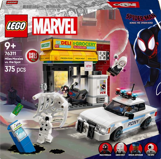 LEGO Marvel Spider-Verse: Miles Morales vs. de Spot - 76311 van LEGO