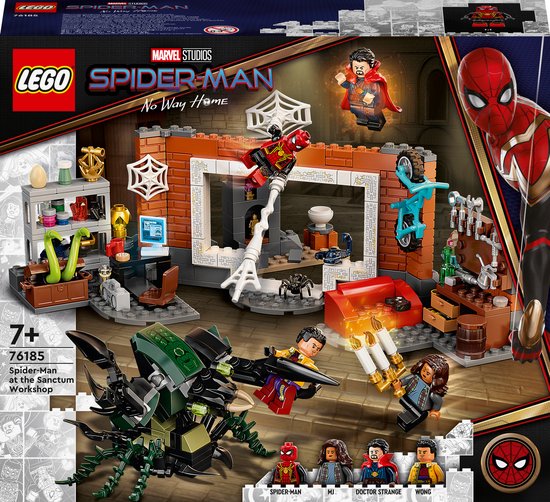 LEGO Marvel Spiderman bij de Sanctum Uitvalbasis - 76185 van LEGO