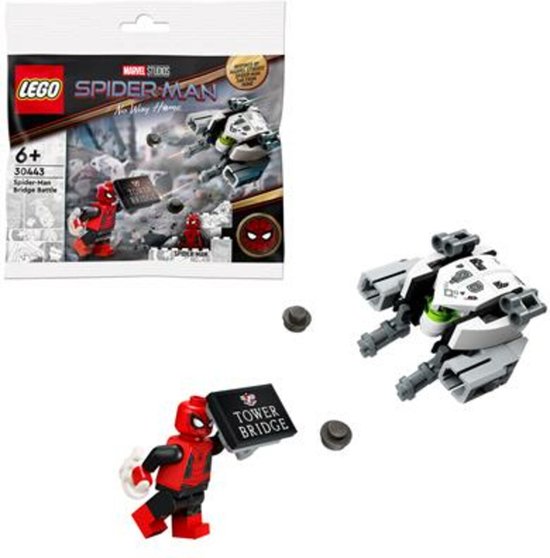 LEGO Marvel Super Heroes 30443 - Spiderman Brug Gevecht (polybag) van Merkloos