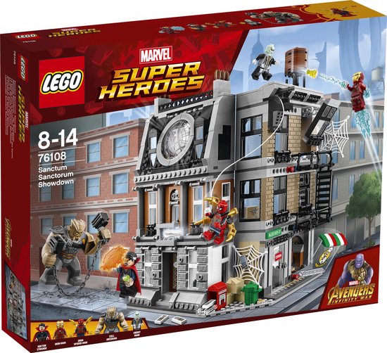 LEGO Marvel Super Heroes Avengers Sanctum Sanctorum duel - 76108 van Merkloos