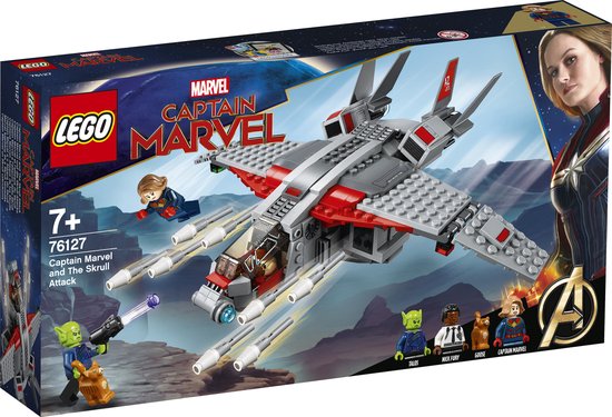LEGO Marvel Super Heroes Captain Marvel de aanval van de Skrulls - 76127 van LEGO