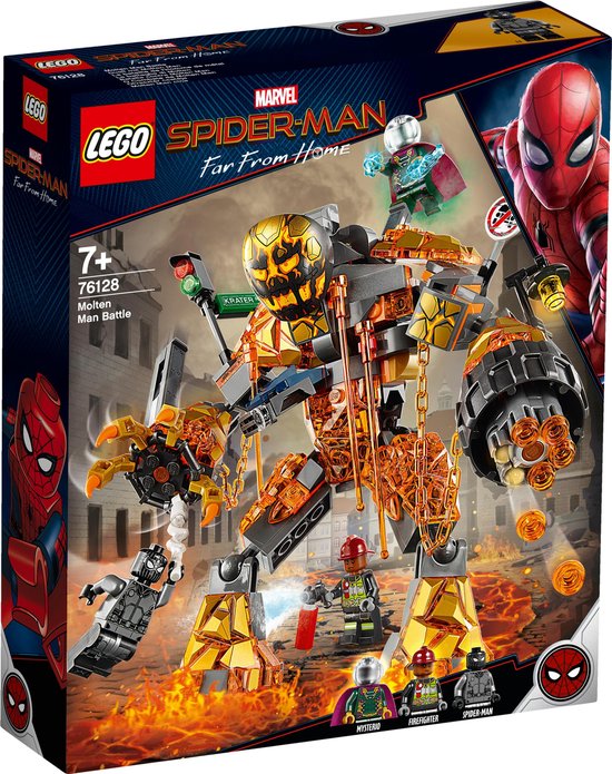 LEGO Marvel Super Heroes - Duell mit Molten Man van Merkloos