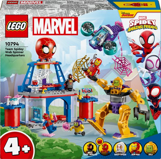 LEGO Marvel Team Spidey webspinner hoofdkwartier - 10794 van LEGO