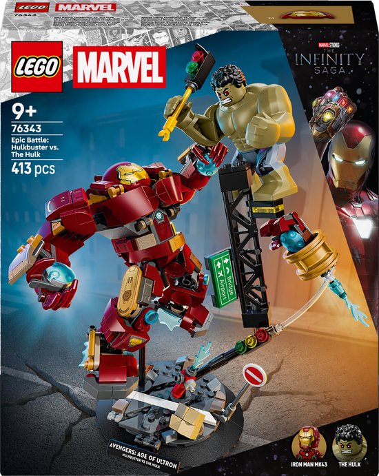 LEGO Marvel Ultieme strijd: Hulkbuster vs. Hulk Bouwpakket - 76343 van LEGO
