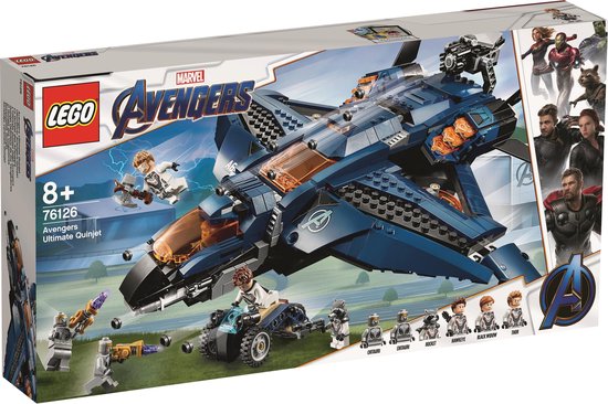 LEGO Marvel Ultimativer Avengers Quinjet - 76126 van LEGO