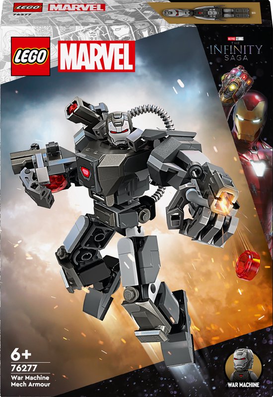 LEGO Marvel War Machine mechapantser - 76277 van LEGO