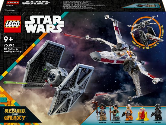 LEGO Mashup van TIE Fighter & X-Wing - 75393 van LEGO