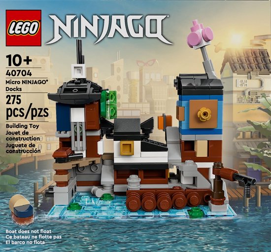 LEGO Micro NINJAGO Docks - 40704 van LEGO