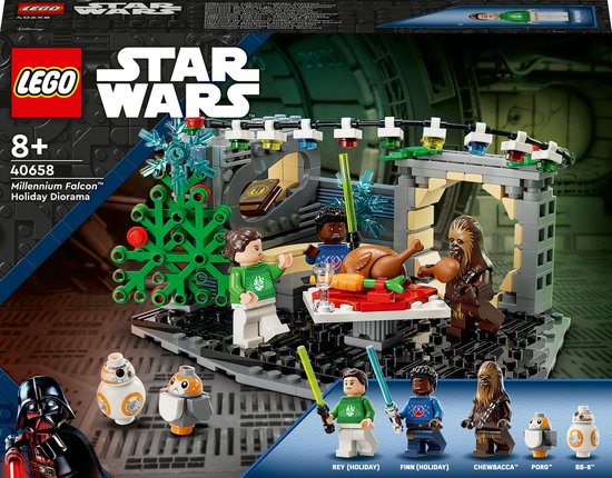 LEGO Millennium Falcon Weihnachtsdiorama - 40658 van LEGO