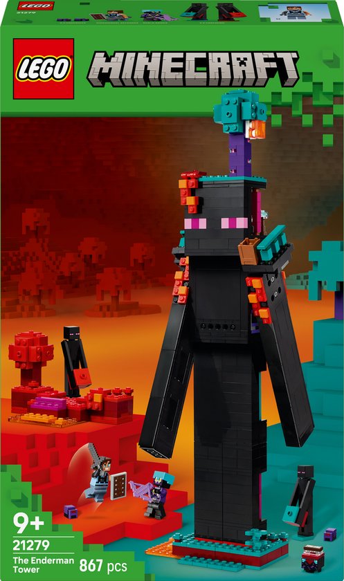 LEGO Minecraft 2in1 De Enderman Toren Speelgoed voor Kinderen - 21279 van LEGO