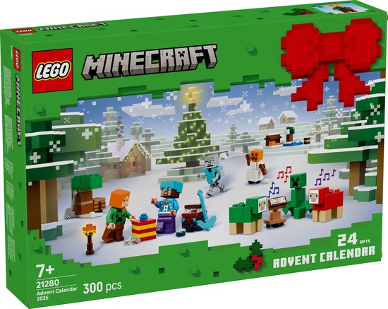 LEGO® Minecraft® Adventkalender 2025 - 21280 van LEGO