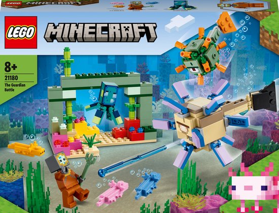 LEGO Minecraft De Bewakersstrijd - 21180 van LEGO