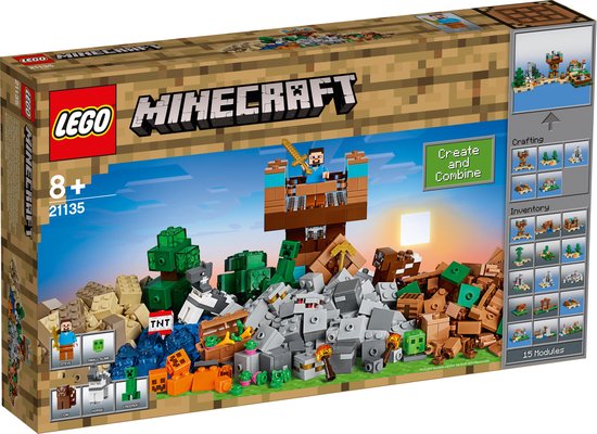 LEGO Minecraft De Crafting-box 2.0 - 21135 van LEGO