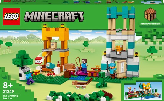LEGO Minecraft De Crafting-box 4.0 - 21249 van LEGO