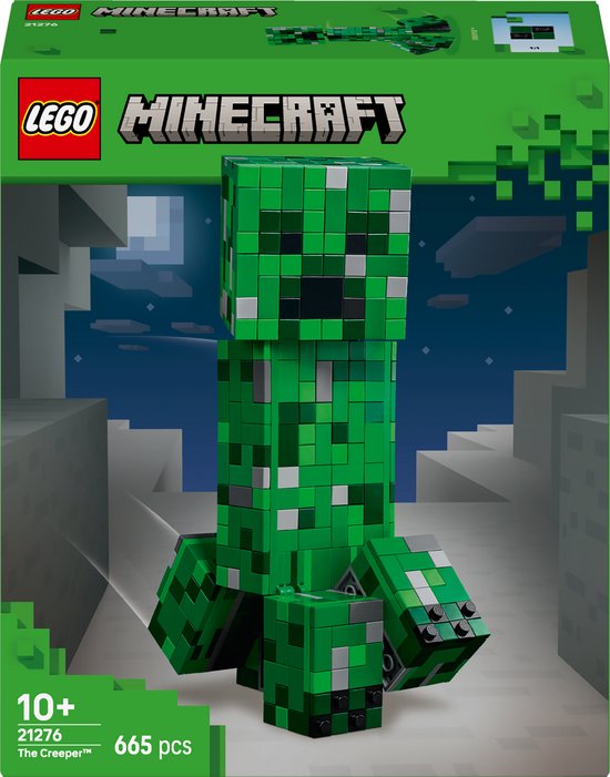 LEGO Minecraft De Creeper Actiefiguur Bouwpakket - 21276 van LEGO