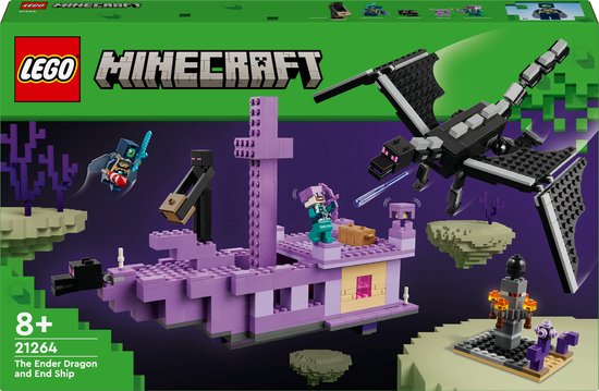 LEGO Minecraft® De Enderdraak en het End-schip 21264 van LEGO
