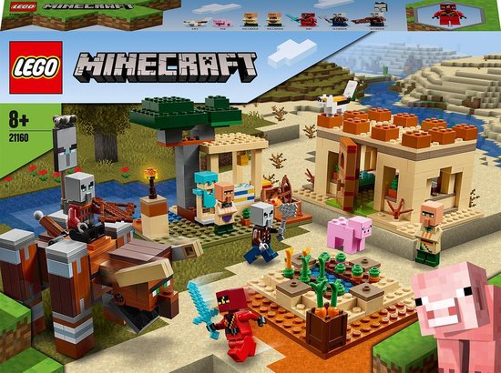 LEGO Minecraft De Illager Overval - 21160 van LEGO