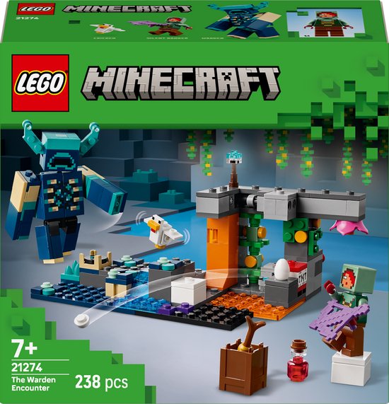 LEGO® Minecraft® De Ontmoeting met de Opzichter - 21274 van LEGO